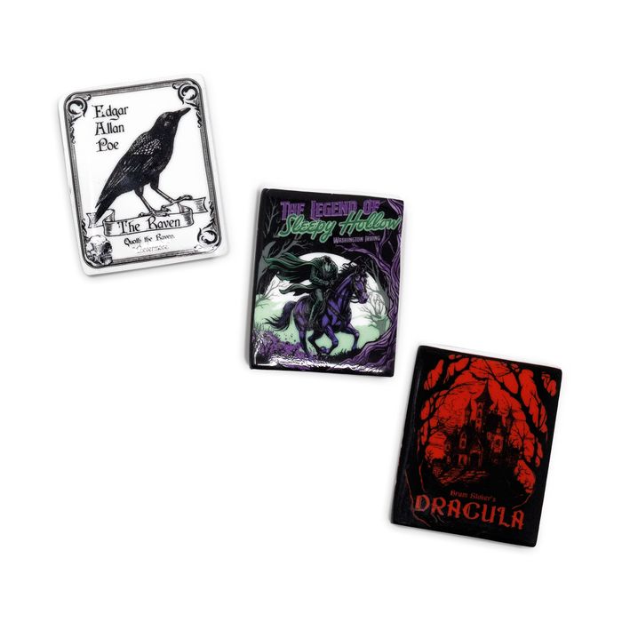 Book Magnet Set, Halloween Assorted