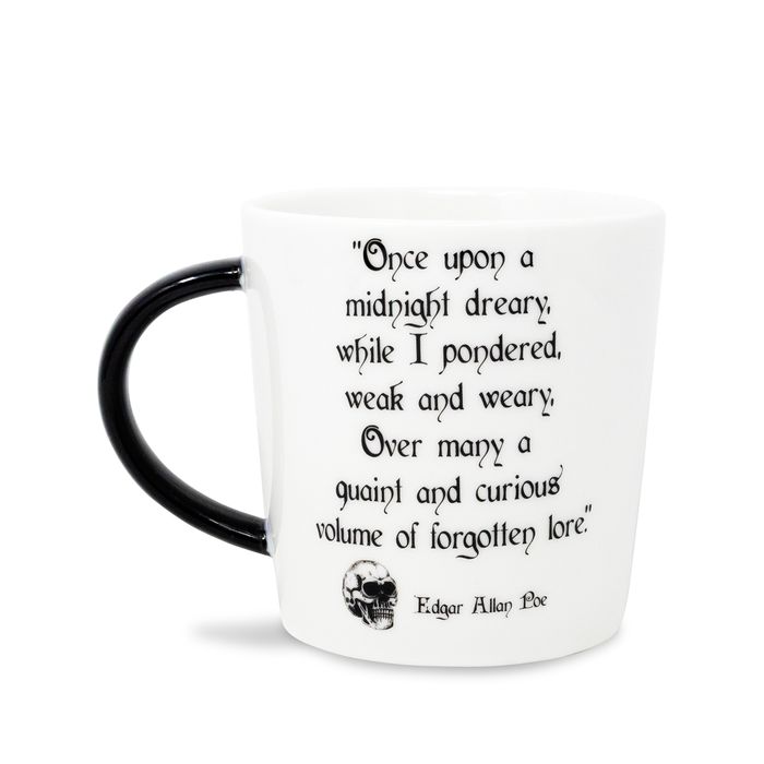 Ceramic Mug - The Raven White