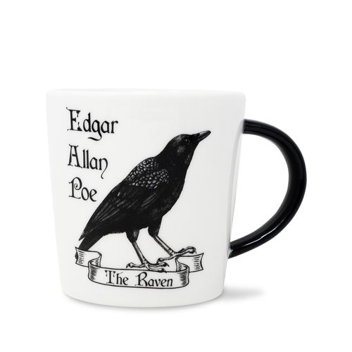 Ceramic Mug - The Raven White