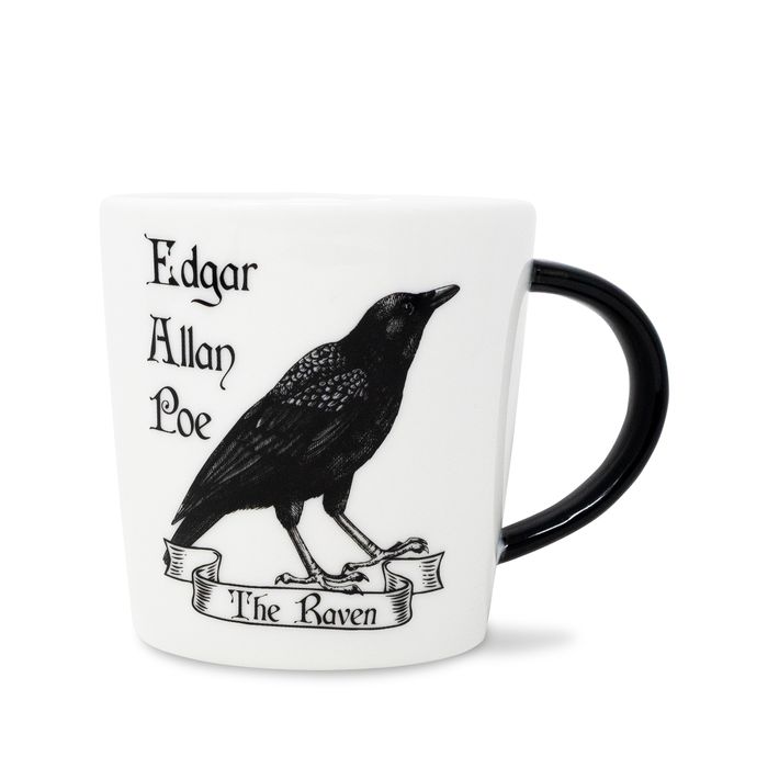 Ceramic Mug - The Raven White