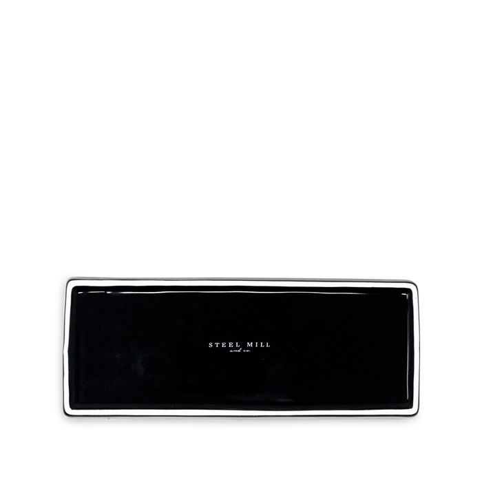 Literary Trinket Tray, The Raven - White