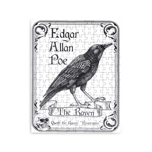 Mini Book Puzzle, The Raven White