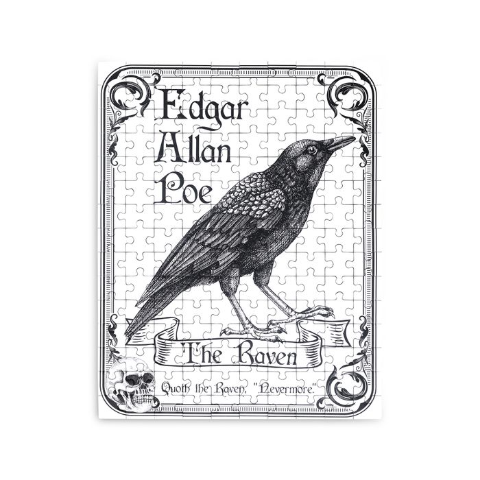 Mini Book Puzzle, The Raven White