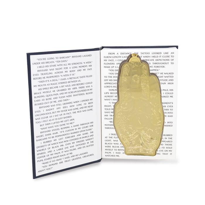 Metal Novelty Ornament, Hand Tattoo