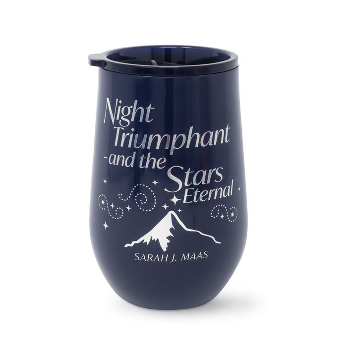 Stainless Steel Wine Tumbler, Night Court