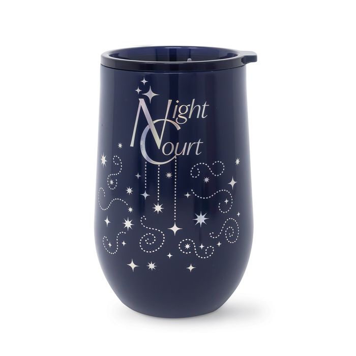 Stainless Steel Wine Tumbler, Night Court