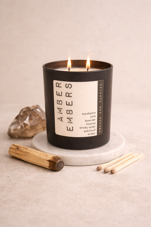 AMBER EMBERS CANDLE