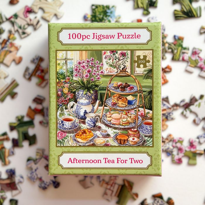 Afternoon Tea for Two - 100 piece puzzle