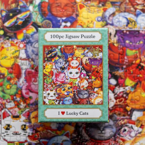 Lucky Cat 100 piece puzzle