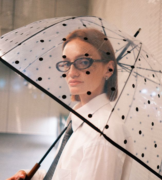 Clear dome umbrella