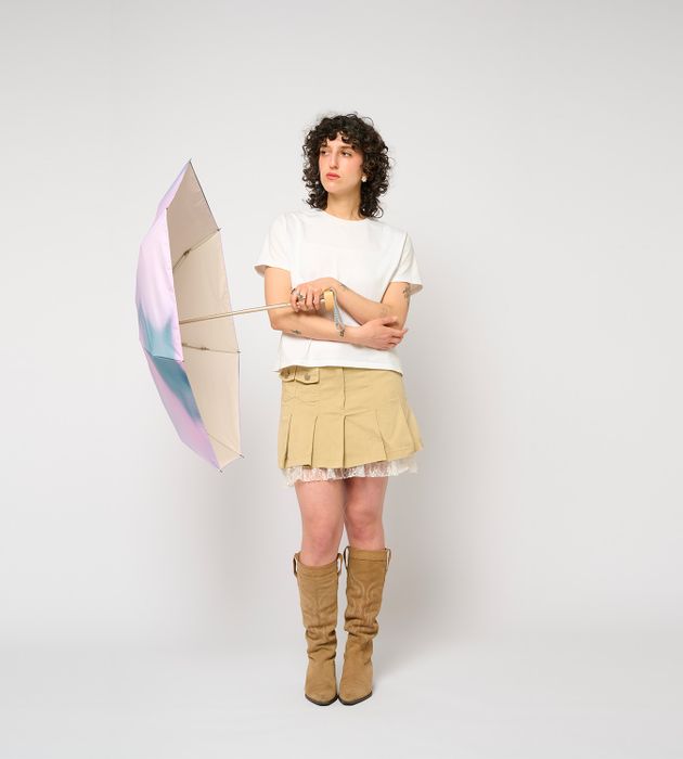 Sun-umbrella (UV and rain protection)