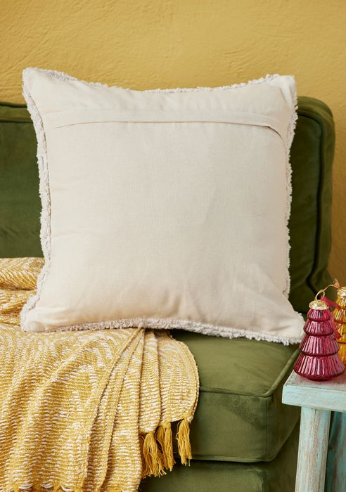 Tufted Gingerbread Cushion Cover