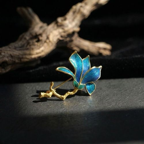 Iris Brooch