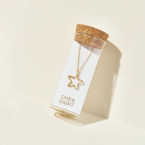 Open Star Necklace