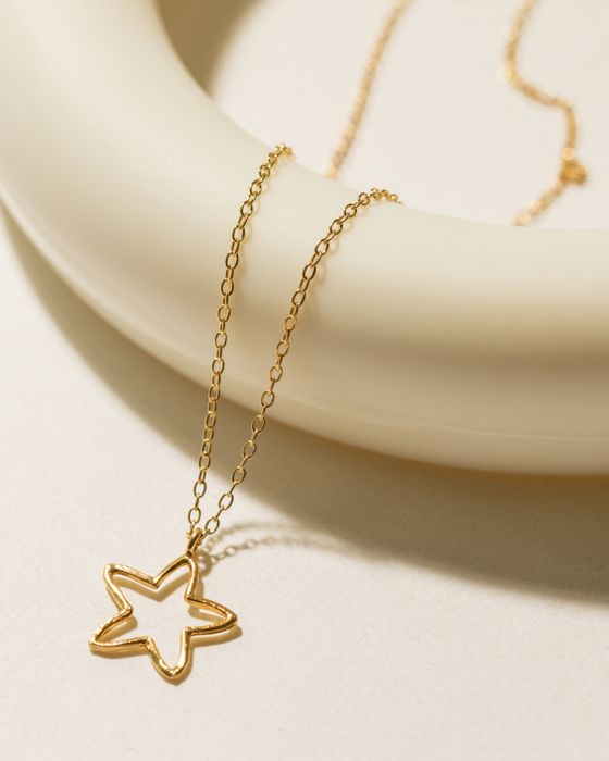Open Star Necklace