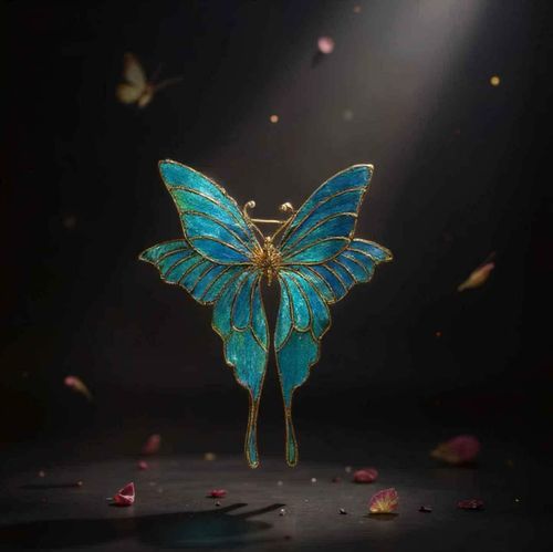 Transcend Butterfly Brooch
