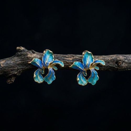 Iris Statement Studs
