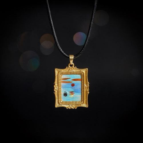 Monet Sunrise Pendant