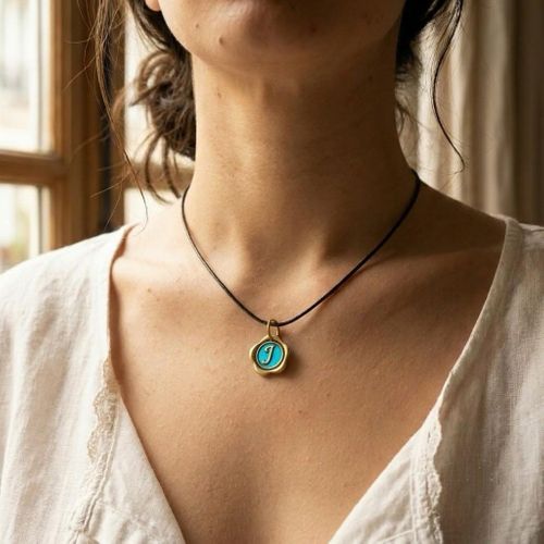 Initial Charm Necklace
