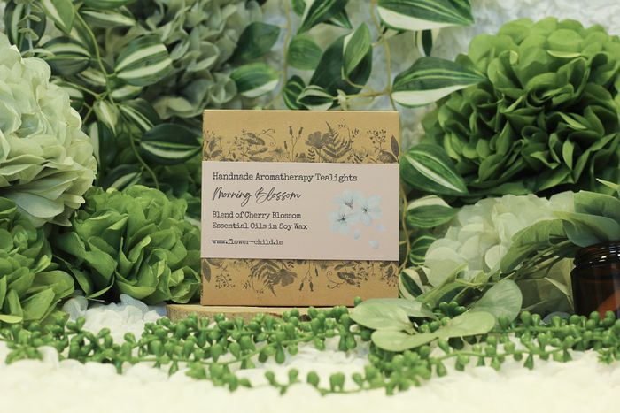 Morning Blossom Tea Light Set – 9 Pack