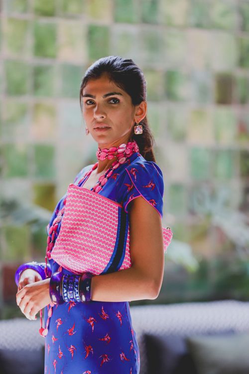 Large Pink Wiggle Pouch