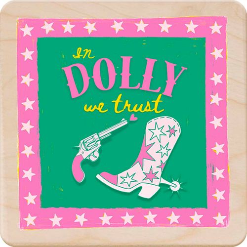 DOLLY - Wooden magnet