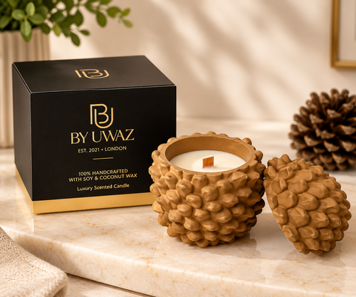 Pinecone Candle