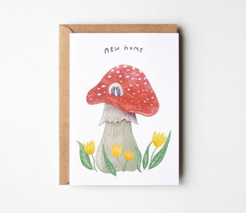 New Home Greeting Card