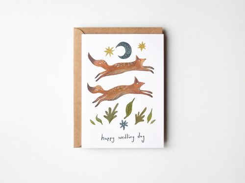 Happy Wedding Day Greeting Card