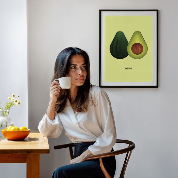 Avocado Art Print