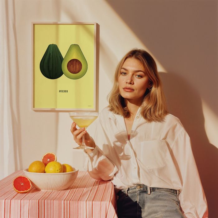 Avocado Art Print