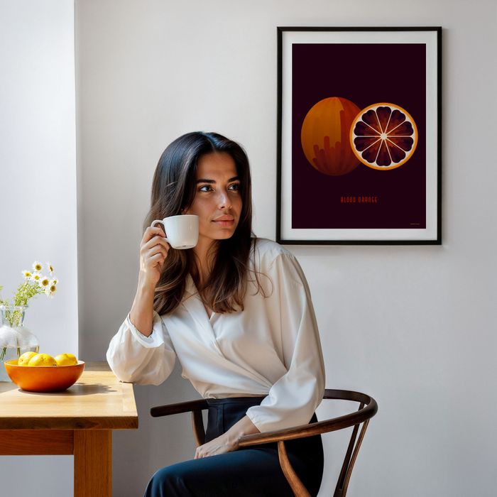 Blood Orange Art Print