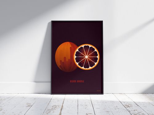 Blood Orange Art Print