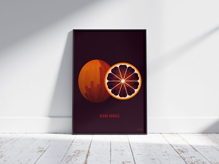 Blood Orange Art Print