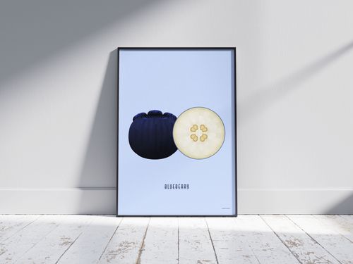 Blueberry Art Print