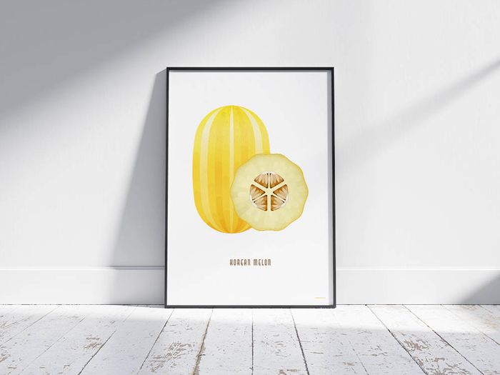Korean Melon Art Print