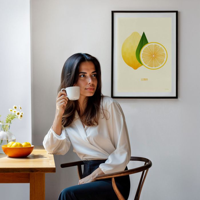 Lemon Art Print