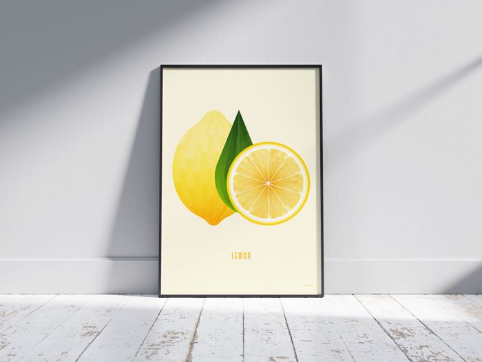 Lemon Art Print