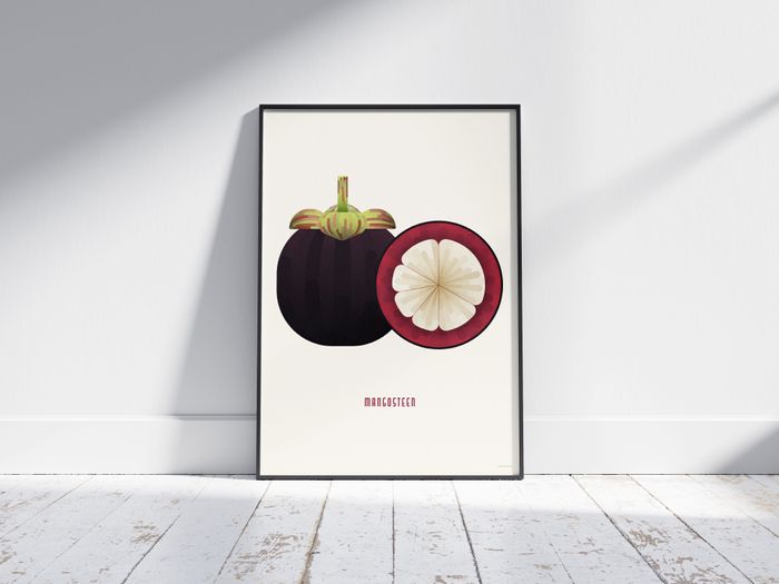 Mangosteen Art Print