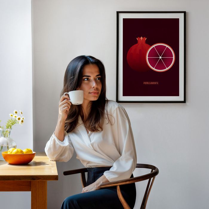 Pomegranate Art Print
