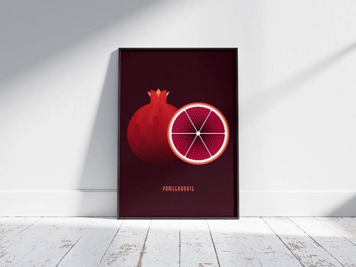 Pomegranate Art Print