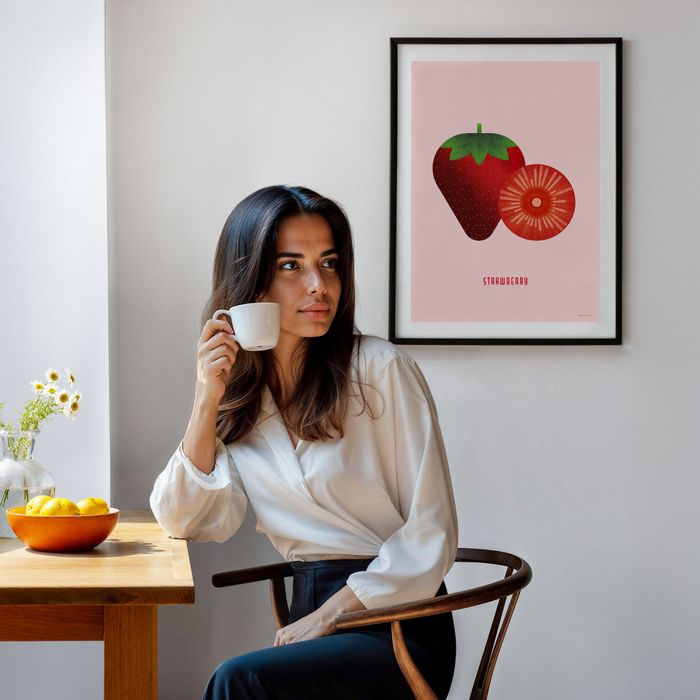 Strawberry Art Print