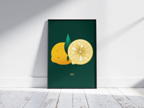 Yuzu Art Print