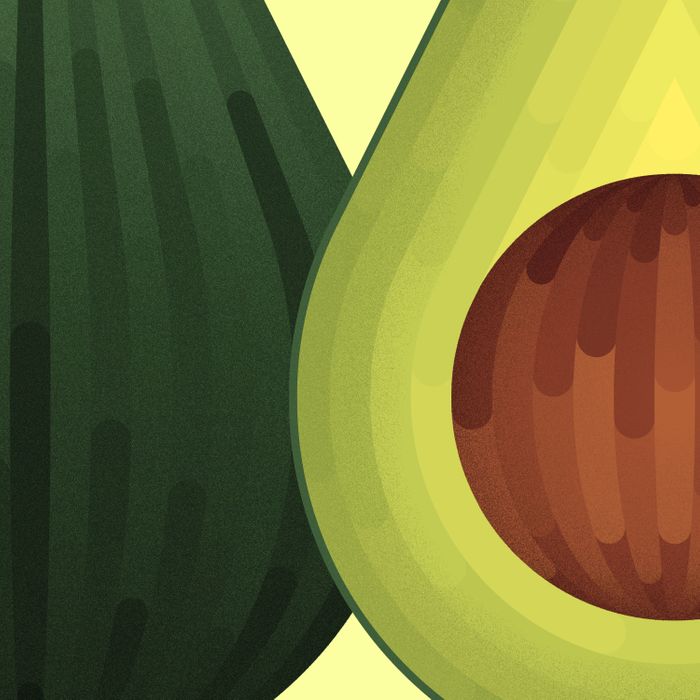 Avocado Greeting Card
