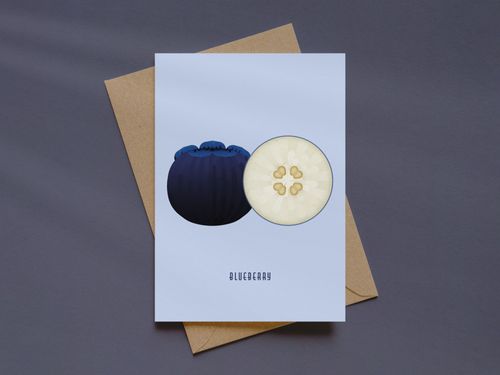 Blueberry Art Print