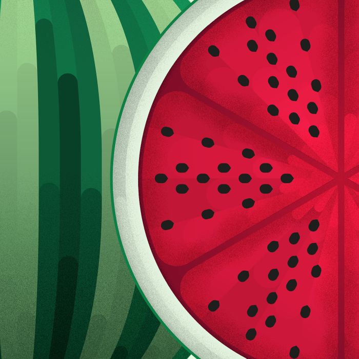 Watermelon Greeting Card
