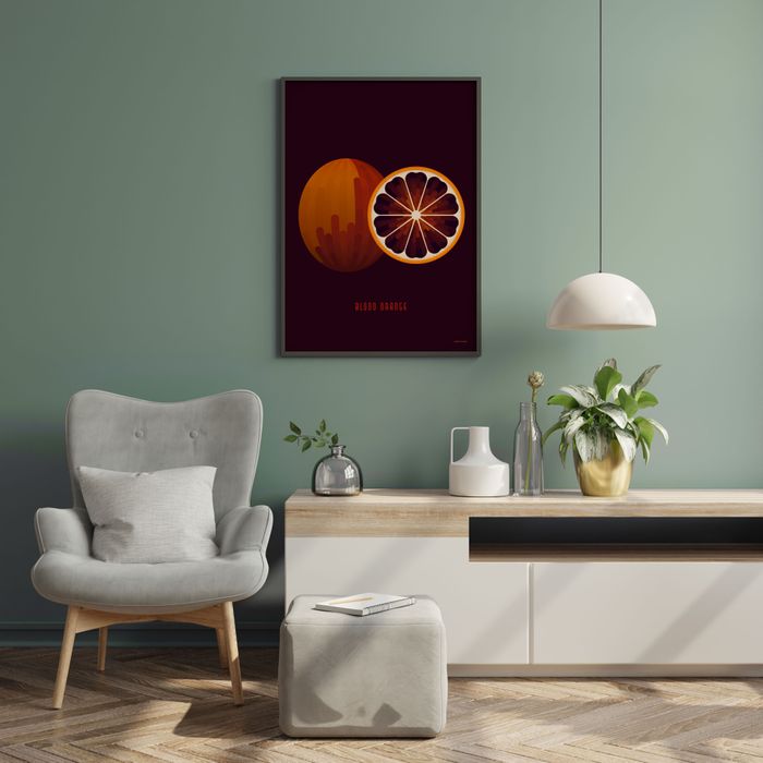 Blood Orange Large Poster