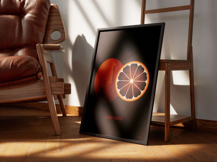 Blood Orange Large Poster