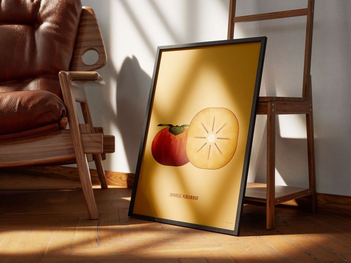 Japanese Persimmon Large Poster