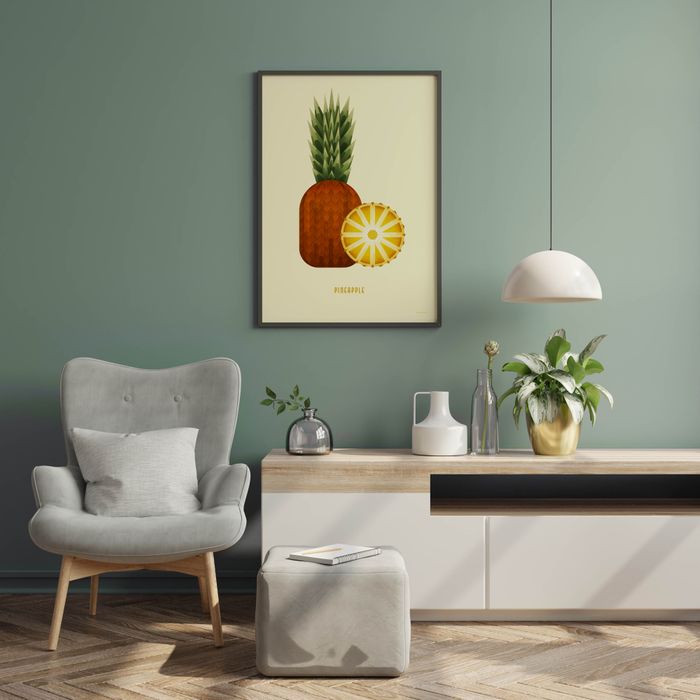 Pineapple Large Poster